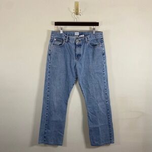 Vintage 90s Calvin Klein Jeans Light Wash Calvin Boot Jean Double‎ Stone Wash 13